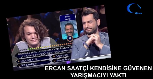 Ercan Saatçi Kendisine Güvenen Yarışmacıyı Yaktı