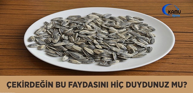 Çekirdeğin Bu Faydasını Hiç Duydunuz Mu?