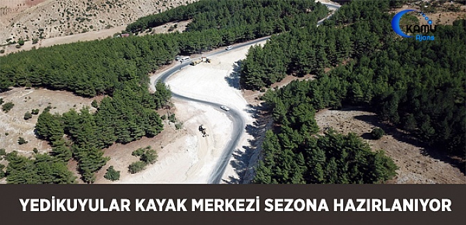 Yedikuyular Kayak Merkezi Sezona Hazırlanıyor