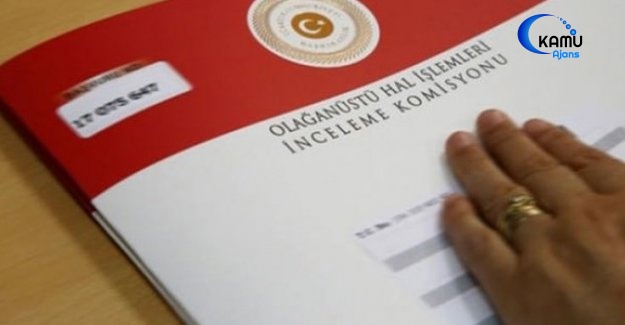 OHAL Komisyonu Ekim Ayı Raporunuda İade Sayısı Arttı