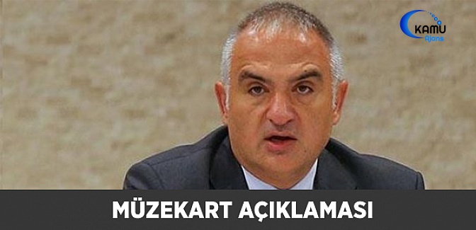 Bakan Ersoy'dan Müzekart Açıklaması