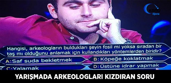 Kim Milyoner Olmak İster'de Arkeologları Kızdıran Soru