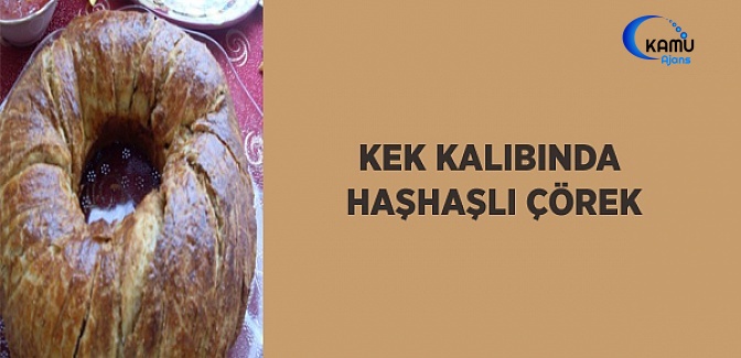 Kek Kalıbında Haşhaşlı Çörek