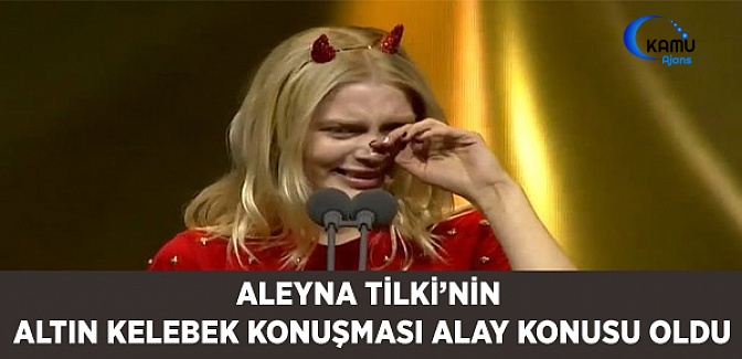 Aleyna Tilki'nin Altın Kelebek Konuşması Alay Konusu Oldu