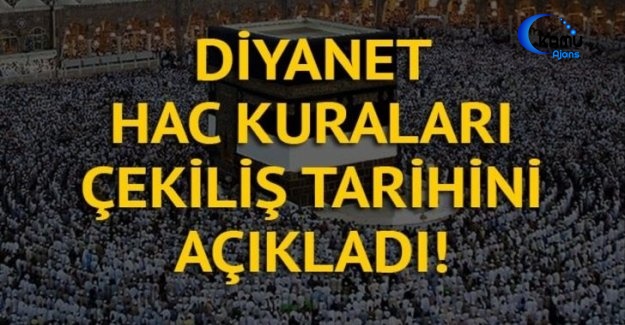 Hac Kuraları İçin Tarih Belli Oldu!