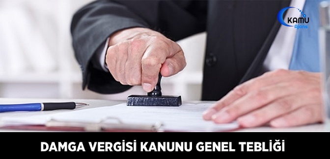 Damga Vergisi Kanunu Genel Tebliği (Seri No: 63)