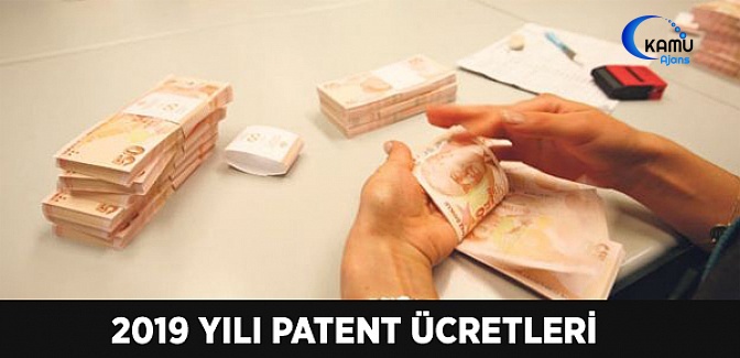 Türk Patent ve Marka Kurumunca 2019 Yılında Uygulanacak Ücret Tarifesi