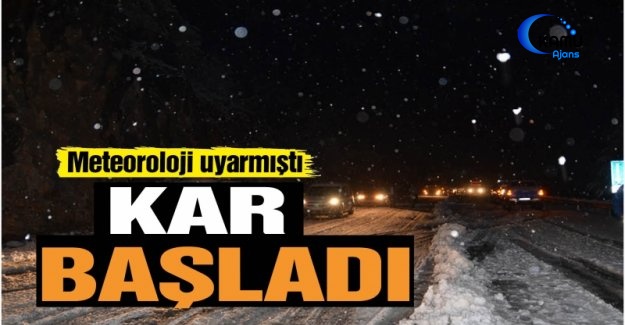 Meteoroloji Uyarmıştı! Yağış Başladı