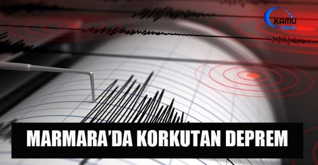 Marmara'da 4.1 Büyüklüğünde Deprem!