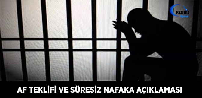 Af Teklifi ve Süresiz Nafaka Açıklaması