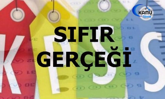 1 Milyon Kişinin Girdiği KPSS Sınavında Kaç Kişi Sıfır Çekti? İşte Cevabı