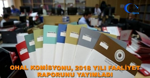 OHAL Komisyonu, 2018 Yılı Faaliyet Raporunu Yayımladı