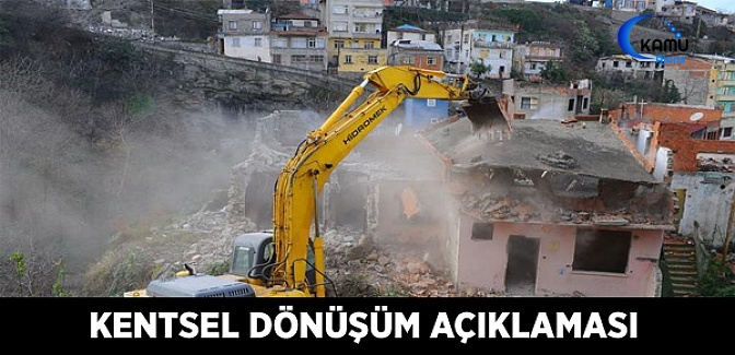 Kentsel Dönüşüm Açıklaması