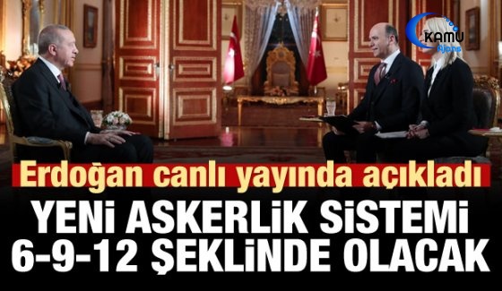 Erdoğan'dan Yeni Askerlik Sistemi Açıklaması