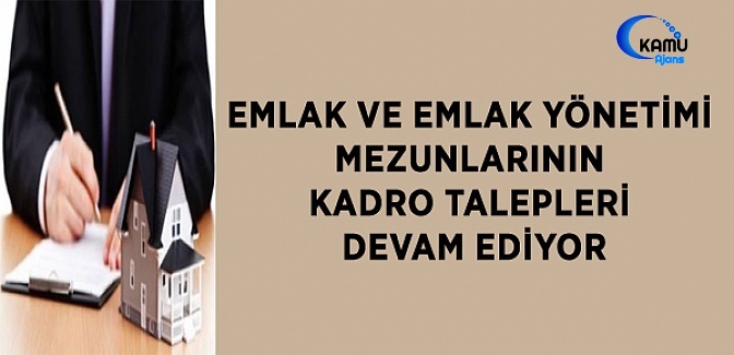 Emlak Ve Emlak Yönetimi Mezunları Belediyelerde Liyakat Esaslı Kadro İstiyor!