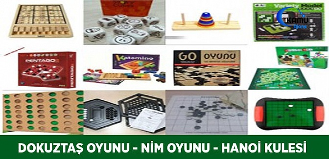 Dokuztaş Oyunu, Nim Oyunu, Hanoi Kulesi