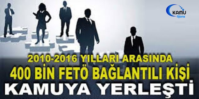 Soru Hırsızlığı İle Kamuya 400 Bin Kişi Yerleşti