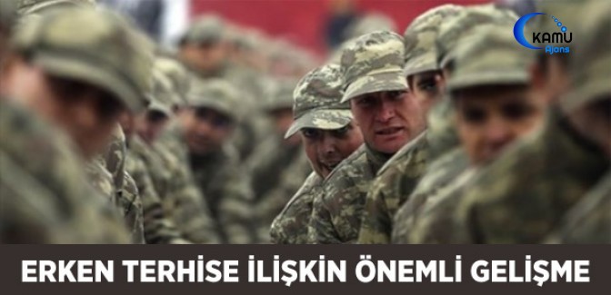 Erken Terhis Bayram Sonrasına Kalabilir