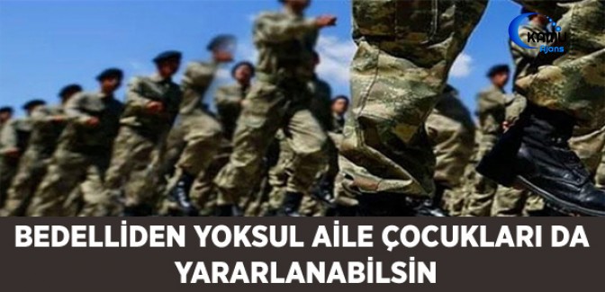 Bedelliden Yoksul Aile Çocukları Da Yararlanabilsin