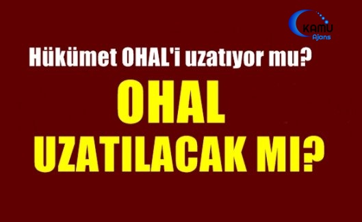 MGK: Olağanüstü Hal Uzatılsın