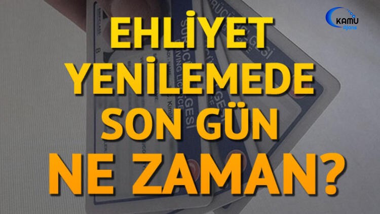 Eski Ehliyetlerin Son Değiştirme Süresi Belli Oldu!