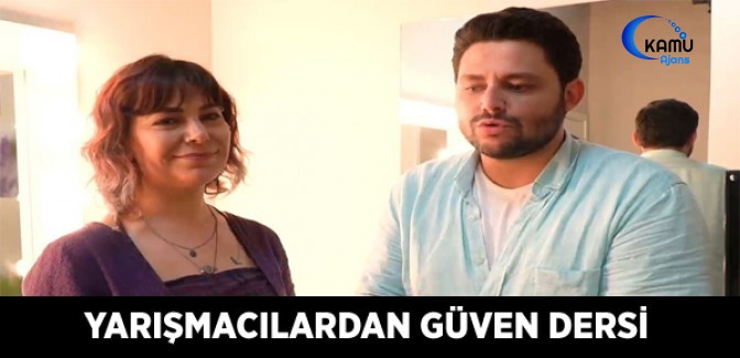 Güven Bana'da Yarışmacılardan Güven Dersi