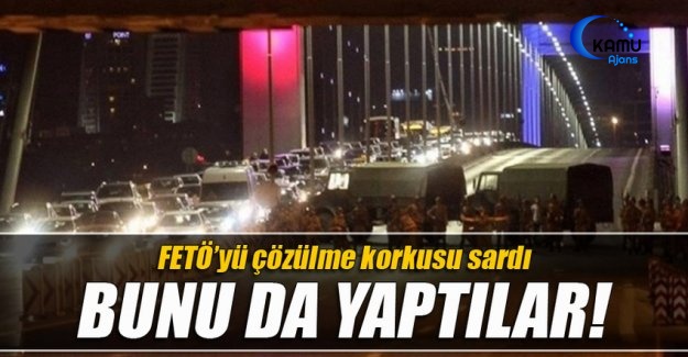FETÖ'yü Çözülme Korkusu Sardı