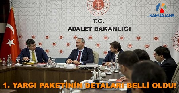 1. Yargı Paketinin Detaları Belli Oldu!