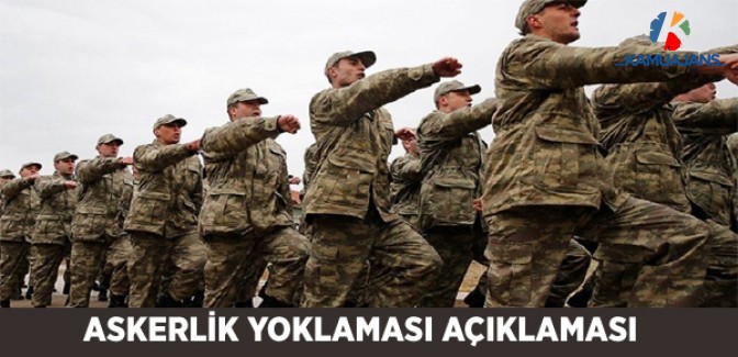 Askerlik Yoklaması Açıklaması