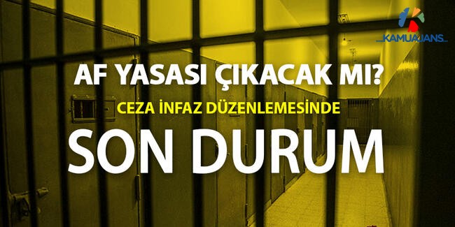 Sessiz Sedasız Tarihi Af Geliyor