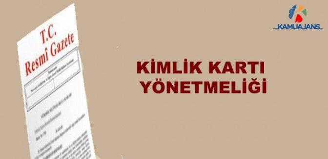 Türkiye Cumhuriyeti Kimlik Kartı Yönetmeliği