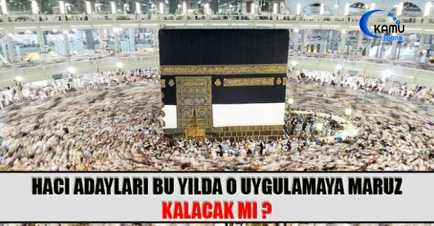 Hacı Adayların Bu Yılda Ek Vergi Alınacak Mı ?