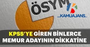 KPSS 2019/2 Tercih İşlemlerinde Tercih Yapan Veya Tercih Yapacak Olan Adayların Dikkatine!