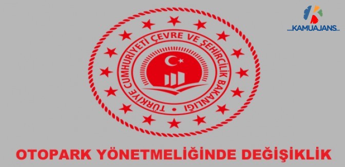 Otopark Yönetmeliğinde Değişiklik (31 Aralık 2019)