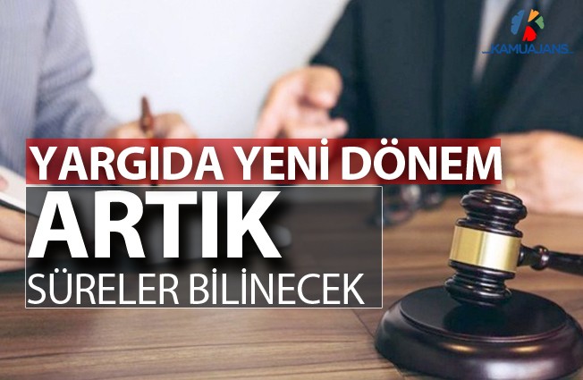 Yargıda Yeni Dönem Başladı