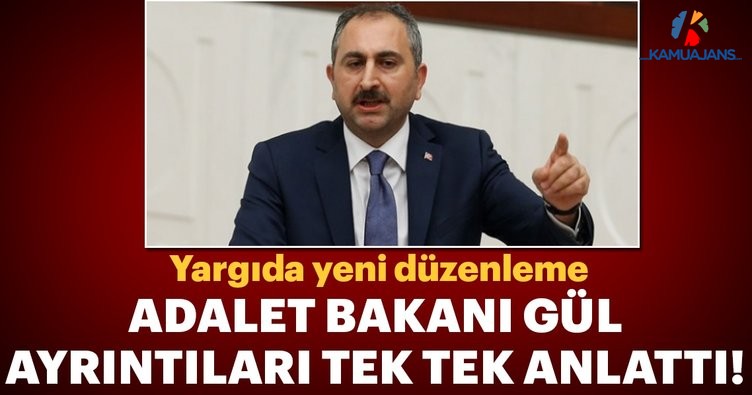 Adalet Bakanı Gül'den 'İnfaz Düzenlemesi' Açıklaması