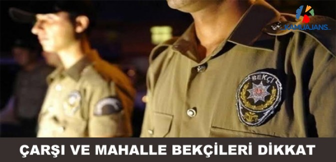 Köylere Bekçi Geliyor