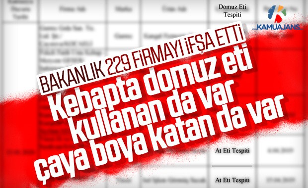 Bakanlık Gıdada Sahtecilik Yapan Markaları İfşa Etti