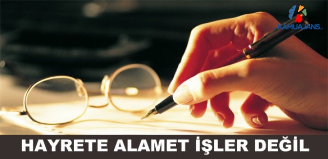 Hayrete Alamet İşler Değil
