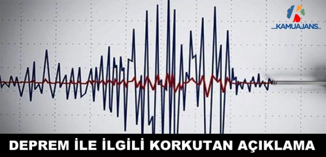 Prof. Dr. Naci Görür'den Korkutan Açıklama