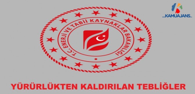 Yürürlükten Kaldırılan Tebliğler (12 Şubat 2020)