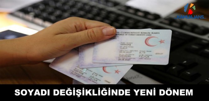 Soyadı Değişikliğinde Yeni Dönem