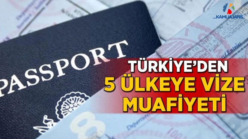 Türkiye'den 5 Avrupa Ülkesine Daha Vize Muafiyeti