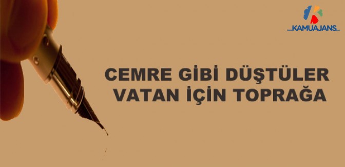 Cemre Gibi Düştüler Vatan İçin Toprağa