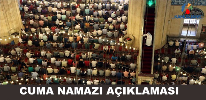 Diyanet'ten Cuma Namazı Açıklaması
