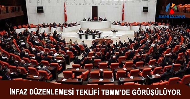 İnfaz Düzenlemesi Teklifi TBMM'de Görüşülüyor