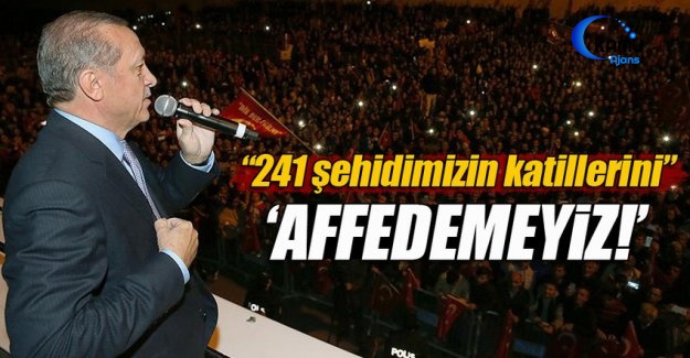 Şehit Katillerini Affedemeyiz