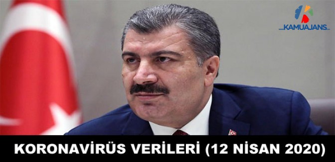 Koronavirüs (COVID-19) Veriler (12 Nisan 2020)