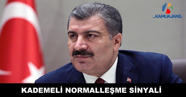 Bakan Koca'dan Kademeli Normalleşme Sinyali