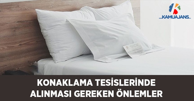 Koronavirüs Nedeniyle Konaklama Tesislerinde Alınması Gereken Önlemler